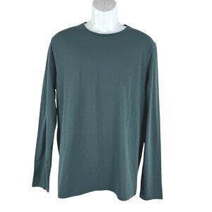 Greyson Spirit Long Sleeve Tee Shirt Medium Green Pima Cotton Blend NWT TP-3731